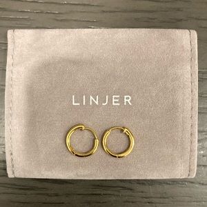 Gold Huggie Earrings